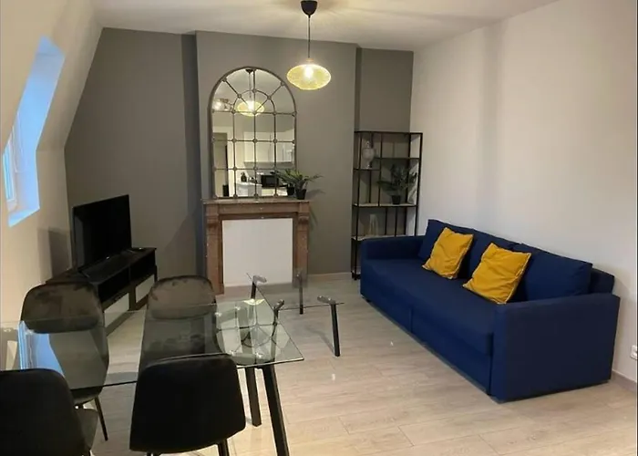 Lägenhet 3 Pieces En Centre-ville Avec Internet Inclus - Fr-1-870-3